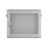 19 9U 600X 450 graues Wandmontage-Rack-Schrank perforiert