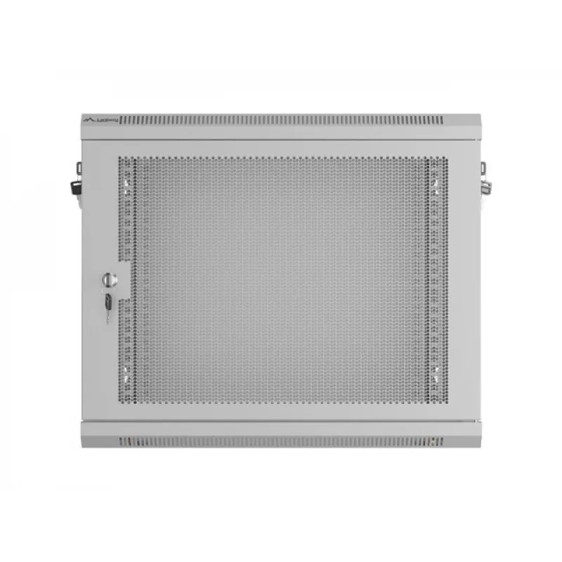 19 9U 600X 450 graues Wandmontage-Rack-Schrank perforiert