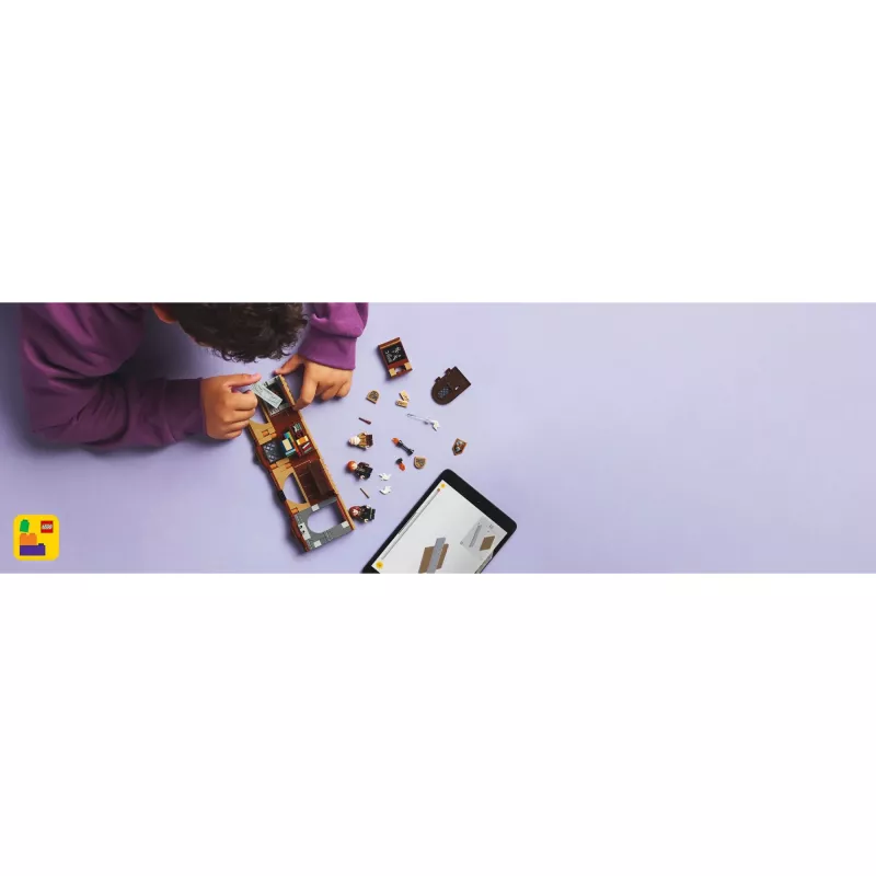 Bauset LEGO Harry Potter Hogwarts Castle Charms Class 76442 – 204 Teile, 3 Minifiguren, für Kinder ab 8 Jahren
