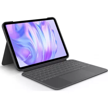 Tastatur Logitech Combo Touch QWERTY Dänisch Finnisch Norwegisch Schwedisch Smart Connector Graphite
