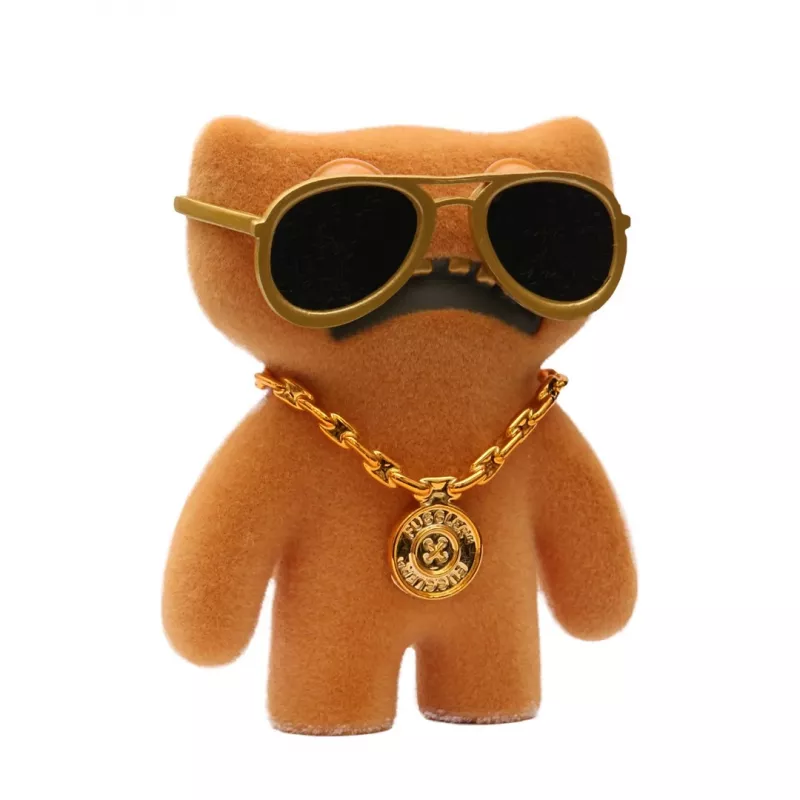 Actionfigur p.m.i kids world FUGGLER S3 GOLD EDITION - GOLD FIGUR VER.C