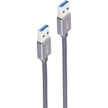 USB-Kabel shiverpeaks Basic-S USB 3.2 Gen 2 2 m Grau