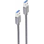 USB-Kabel shiverpeaks Basic-S USB 3.2 Gen 2 2 m Grau