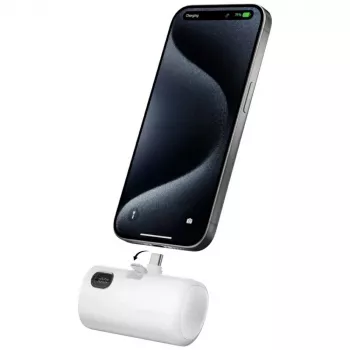 Powerbank 4smarts 541657 5000 mAh Li‑Ion weiß USB‑C 2 Anschlüsse PD 2.0 PPS Quick Charge 3.0 3,63 V