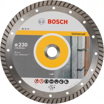 Diamanttrennscheibe Bosch Standard for Universal 23 cm 2,22 cm 2,5 mm