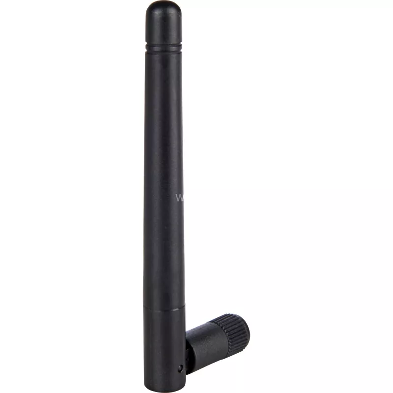 Delock Wi-Fi 802.11 b/g/n Antenne RP-SMA 2 dBi omnidirektional mit Schwenkgelenk (88339)