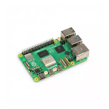 Einplatinencomputer Raspberry Pi 5 Full Kit 16GB — weiß/rot