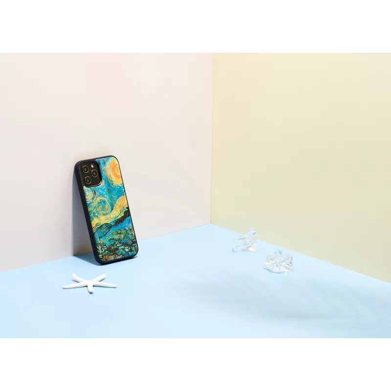 Schutzhülle iKins für Apple iPhone 12 Pro Max — sternennachtschwarz