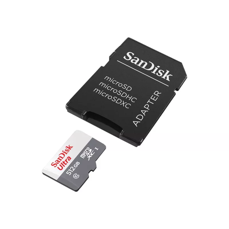 Flash-Speicher SanDisk 512GB MicroSDXC UHS-I SDSQUNR-512G-GN6TA