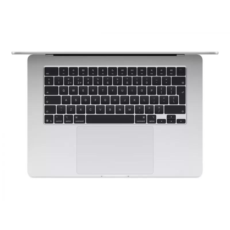 MacBook Air 15, Silber, M4 (10-CPU/10-GPU), 16 GB, 512 GB, Deutsch, 35W Dual USB-C Port Netzteil, MW1H3D/A