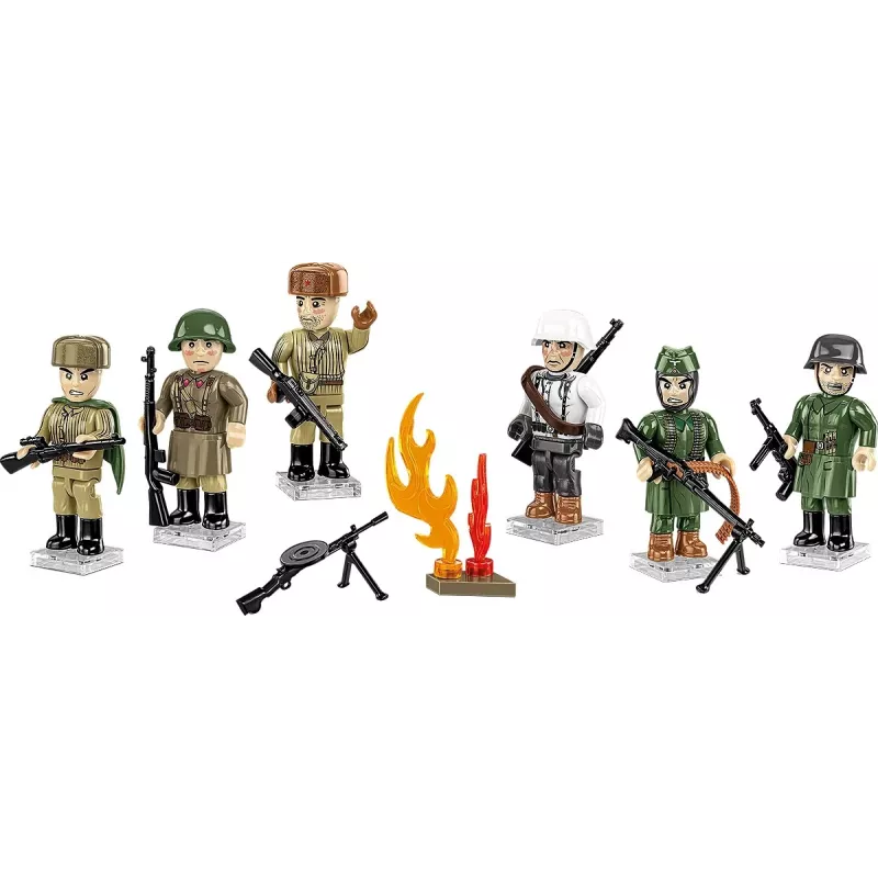 Cobi Bausteine Schlacht um Stalingrad Modellset — 76 Teile, historisches Diorama
