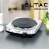 Heizplatte Rommelsbacher ELTAC EK 18 — Einzelkochfeld, 1500 W, silber metallic