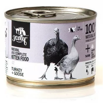 3COTY mit Pute und Gans Nassfutter für Kätzchen 180 g