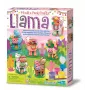 Pädagogisches Gips-Gießset 4M Lama 4754 – Formen und Materialien zur Herstellung von Lama-Figuren