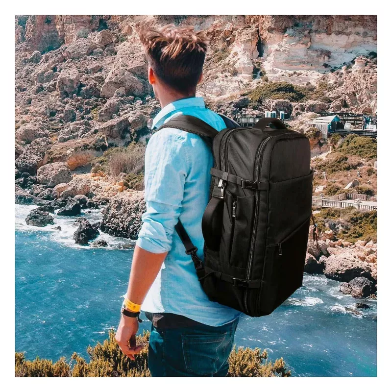 inateck Notebook-Rucksack 15,6-17 BP03001 schwarz 40L