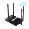 Cudy LT500 WLAN-Router Fast Ethernet Dual-Band (2,4 GHz / 5 GHz) 4G Schwarz