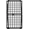 Wäscheständer PROMIS MONZA ausziehbar groß schwarz - klappbar freistehend, H1160mm B2600mm T6000mm