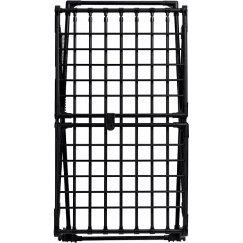 Wäscheständer PROMIS MONZA ausziehbar groß schwarz - klappbar freistehend, H1160mm B2600mm T6000mm
