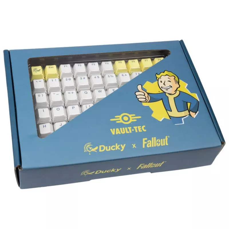 Tastenkappen-Set Ducky Ducky x Fallout DCA132-USVAUCHPH1 132 Stück ANSI-Profil