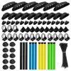 LogiLink Kabel-Organizer-Set 128 Stück