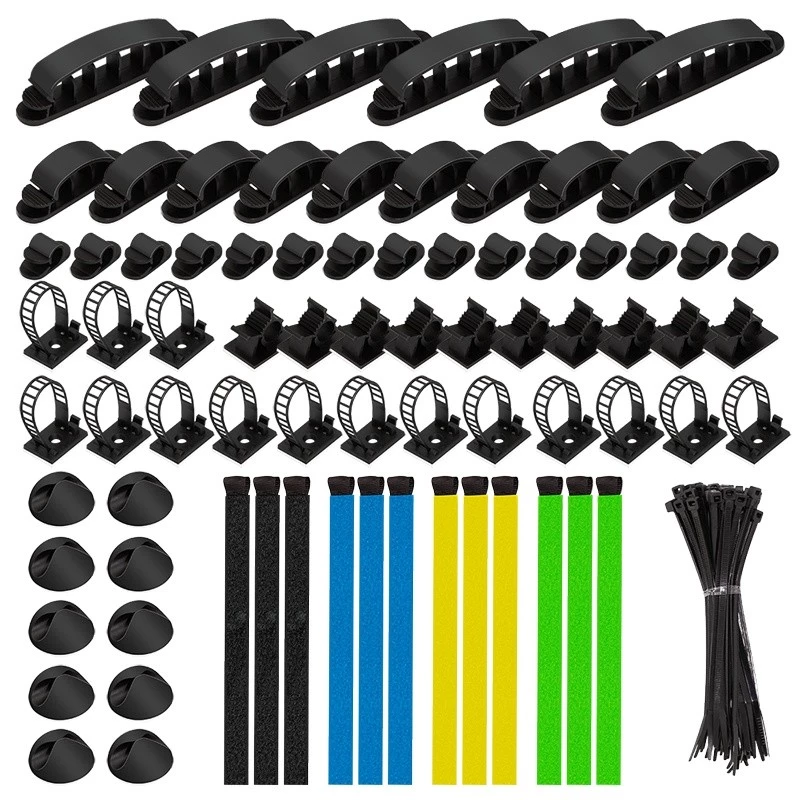 LogiLink Kabel-Organizer-Set 128 Stück