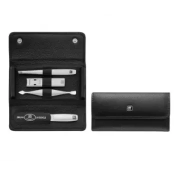 Maniküre-Pediküre-Geschenkset ZWILLING 97712-004-0 Schwarz Edelstahl 4 Zubehörteile