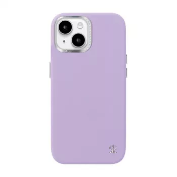 Schutzhülle Joyroom PN-15F1 Starry für iPhone 15, Lila, schlanke, formschlüssige Hülle