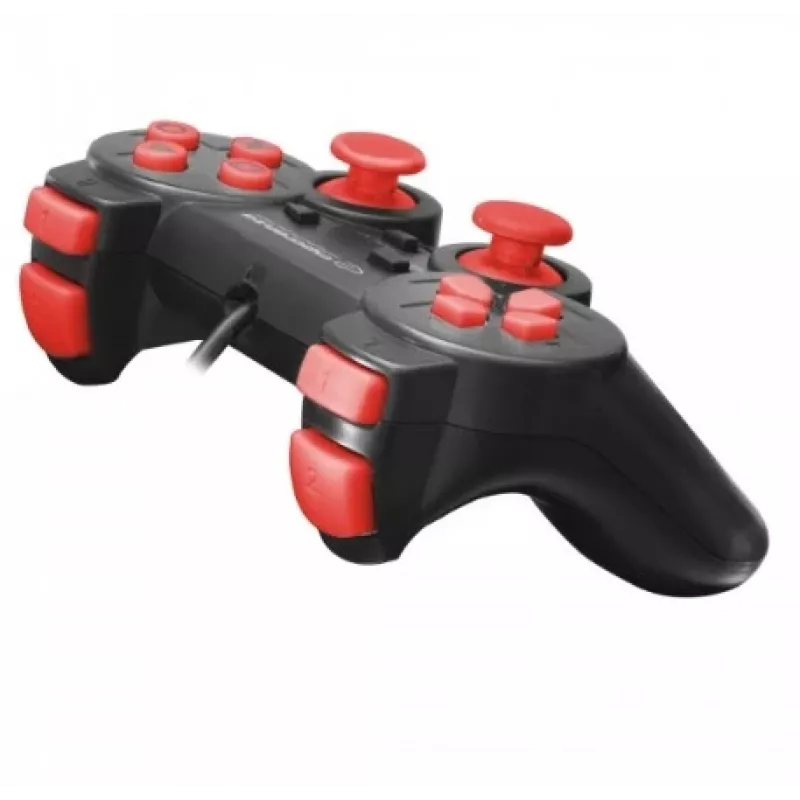 Esperanza EGG106R Gaming Controller Gamepad PC,Playstation 2,Playstation 3 Analog / Digital USB 2.0 Schwarz,Rot