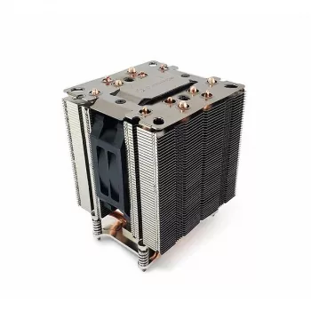 Luftkühler Dynatron A49 Prozessorkühlsystem Schwarz Silber 800–1800 U/min