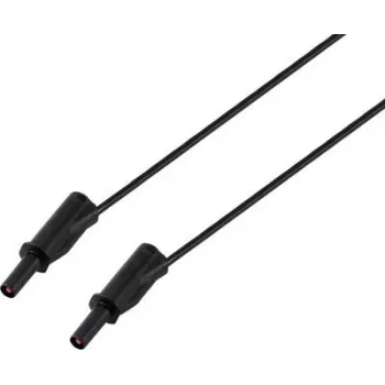 Voltcraft MSB-532 Prüfleitung 4 mm 2 m Schwarz 2,5 mm² CAT IV 600 V 32 A (VC-16832965)