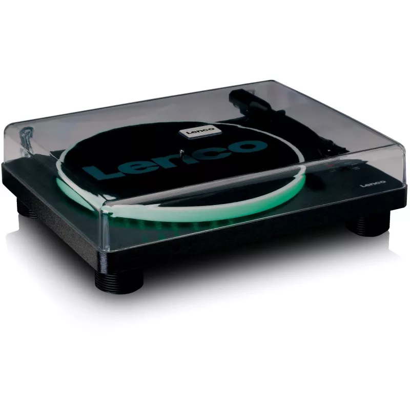 Lenco LS-50LED - Plattenspieler - 4 Watt (gesamt) - Schwarz (A004784)