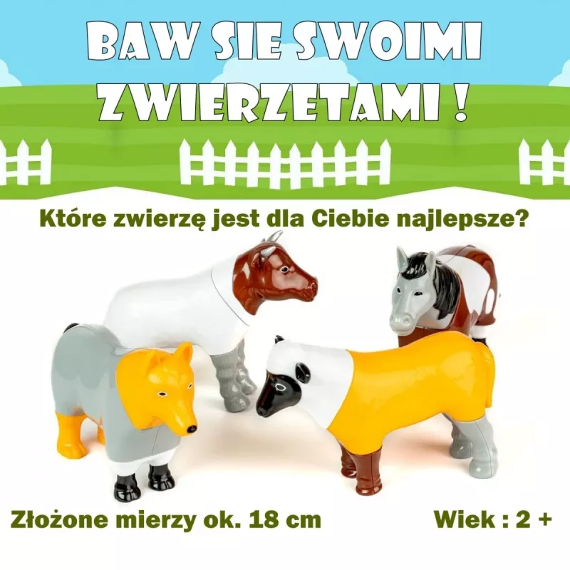 Malblo Magnetisches Bauernhoftiere-Set