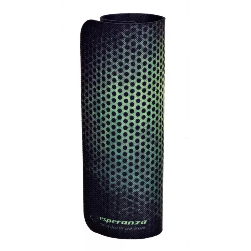 Mauspad ESPERANZA EGP102G — Gaming-Gummimatte 300×240 mm, 3 mm, grün/schwarz, rutschfest