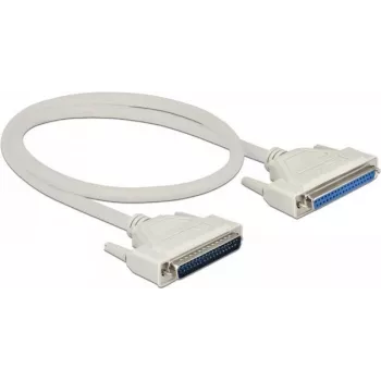 Serielles Kabel DELOCK 86910 – D-Sub 37-polig auf D-Sub 37-polig, beige, 0,5 m