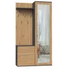 Dielenschrank Top e shop GARD DUO ANT/ART KPL — 2 Drehtüren, Spanplatte, 1000×350×1800 mm