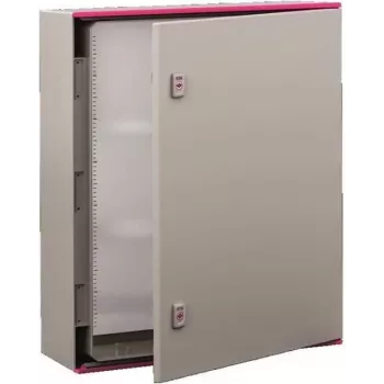 Rittal 1444.000 Polyester-Elektrogehäuse IP66 Breite 400mm Tiefe 200mm Höhe 400mm