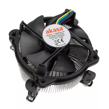 CPU-Kühler Akasa AK-955A-BV2 für Intel Sockel T/775, ausgelegt für Pentium 4 bis 2,6 GHz