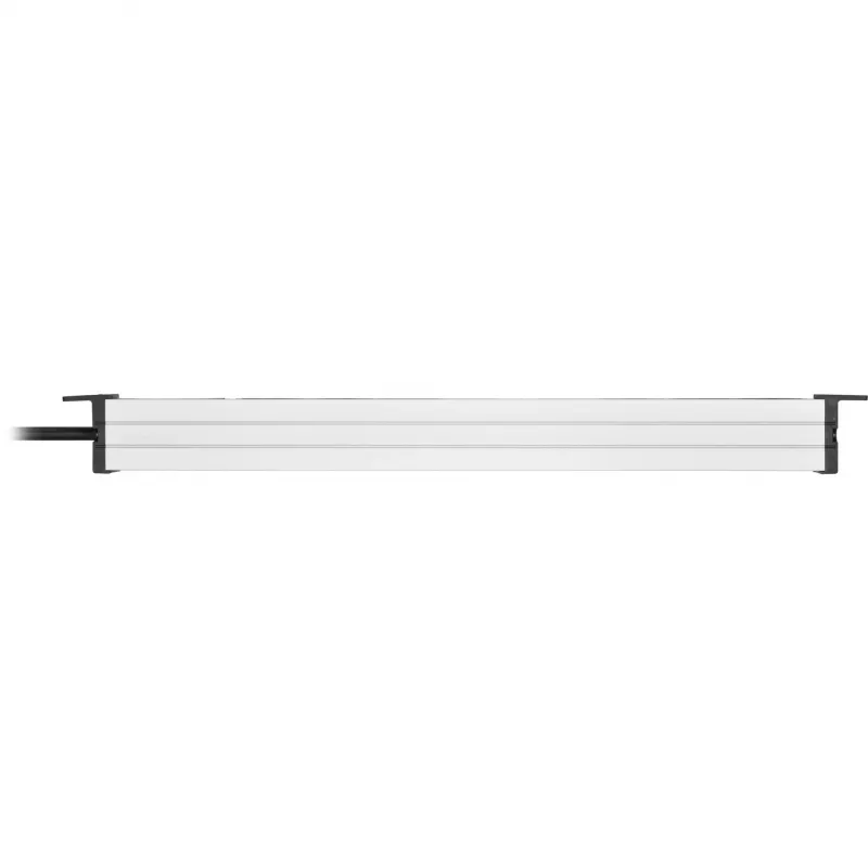 Brennenstuhl 1390007308 - 2 m - 8 AC-Ausgänge - Innenbereich - IP20 - Aluminium - Kunststoff - Schwarz - Silber