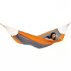 Silk Traveller Techno AZ-1030160, Camping-Hängematte Orange/Grau
