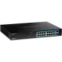 TRENDnet TPE-TG182 - Switch - 16 x 10/100/1000 (PoE+) + 2 x SFP - rackmontierbar - PoE+ (240 W)