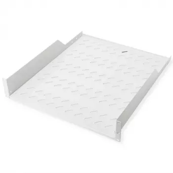 Serverschiene ROLINE 26.21.0022 — 2U (2 HE) 550 mm Tiefe, 25 kg Tragfähigkeit, grau