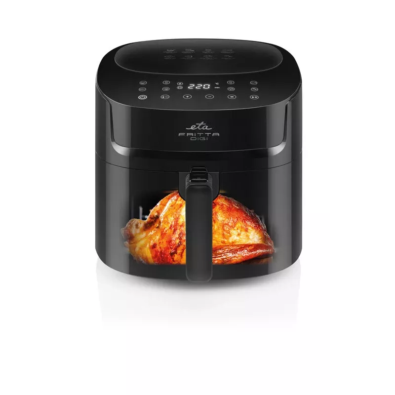 ETA | Heißluftfritteuse | ETA316890000 Fritta Digi | Leistung 1800 W | Fassungsvermögen 7,2 L | Heißluft-Technologie | Schwarz