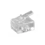 Microconnect KON501-10R Drahtverbinder RJ-11 6P4C Transparent