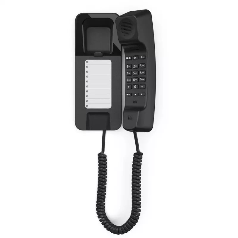 Analoges Telefon Gigaset DESK 200 Schwarz Kabelgebundenes Handset 10 Einträge