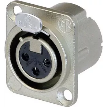 Neutrik NC3FD-LX Konnektivitätszubehör Silber