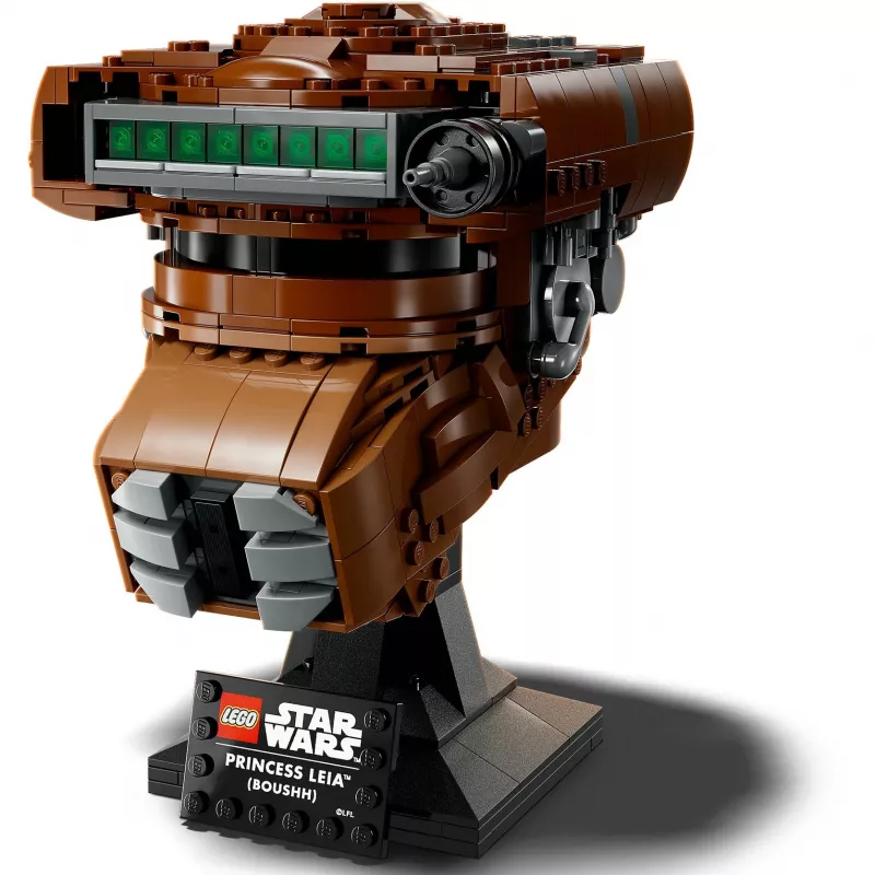 LEGO Star Wars Princess Leia (Boushh) Helm Set für Erwachsene 75351 (670 Teile)
