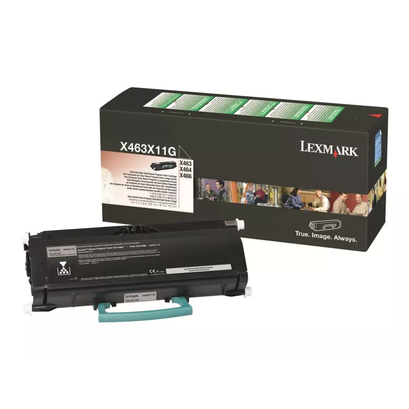 Lexmark X463X11G - Toner Schwarz - für X463de, X464de, X466de, X466dte, X466dwe