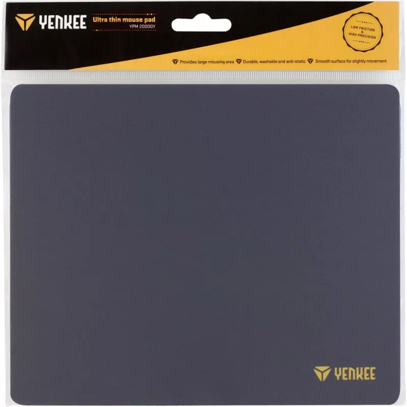 Mauspad YENKEE YPM 2000GY 220x180x0.3 mm
