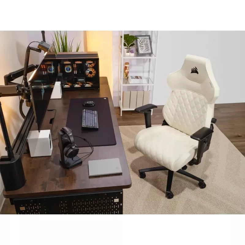 Corsair TC500 LUXE PC Gaming-Stuhl Upholstered seat Beige