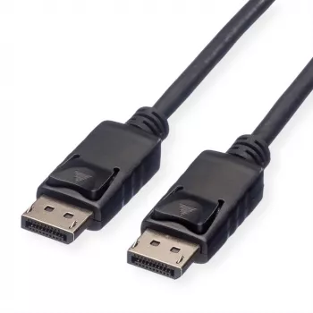DisplayPort-Kabel ROLINE 11445761 1 m Schwarz